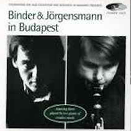 Binder and Jörgensmann In Budapest 1989